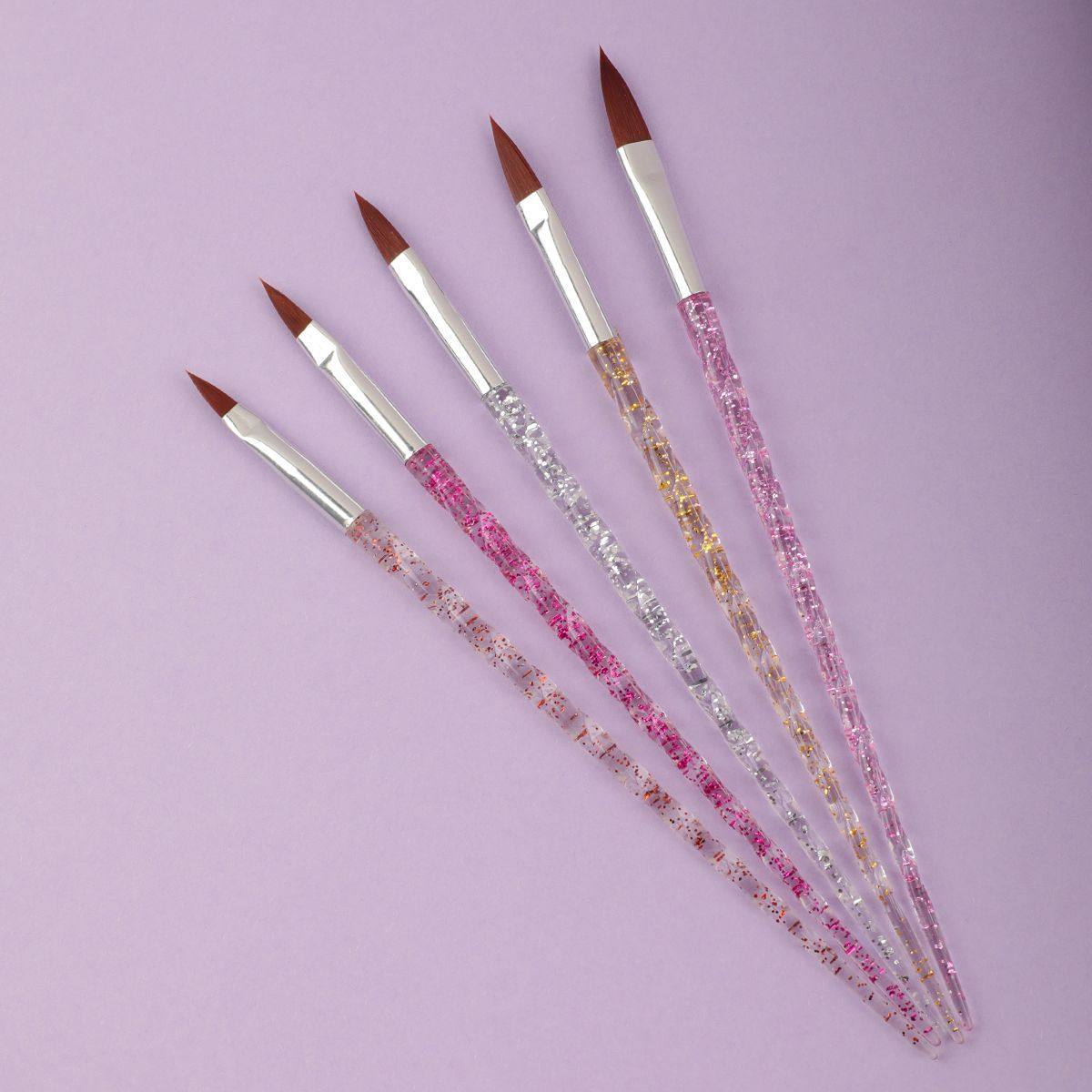2025新款亚克力美甲水晶雕花笔5支装工厂直销专业美甲工具,彩妆/香水/美妆工具,美甲笔/美甲刷/美甲笔刷套装,淘宝优惠券,粉丝福利购,淘宝优惠卷