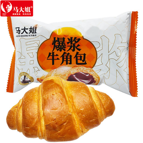 爆浆牛角面包马大姐小包装