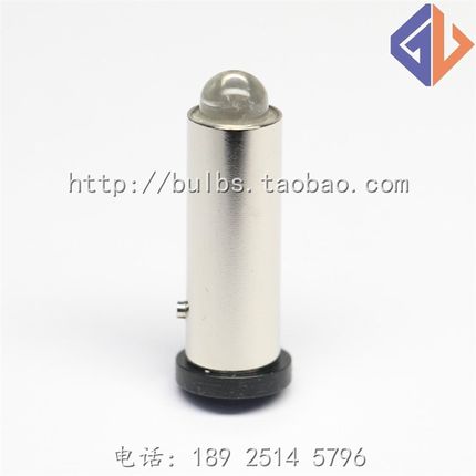 苏州六六视觉d鹤牌YZ-6F YZ-11D检眼镜灯泡 3.5V0.72A 03000 LED