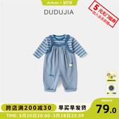 套装 子小童T恤春装 春秋款 t休闲裤 儿童背带裤 裤 男童长袖 女宝打底衫