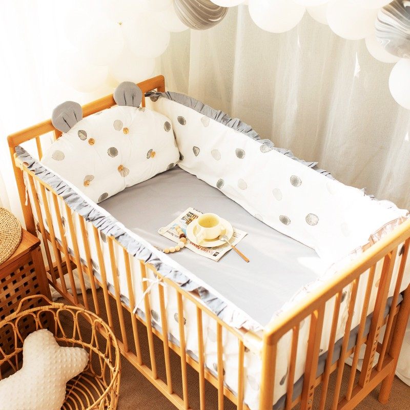 婴儿床床围栏宝宝儿童纯棉床品拼接床围软包防撞围挡布床围套件,婴童用品,床围/床靠,淘宝优惠券,粉丝福利购,淘宝优惠卷