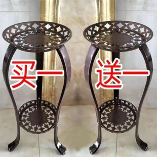 欧式 铁艺花架家用客厅室内花盆架绿萝花架吊兰架子