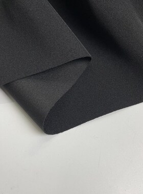 Q28秋冬季黑色复合西服裤子面料 柔软垂坠男女款西服外套裤子面料
