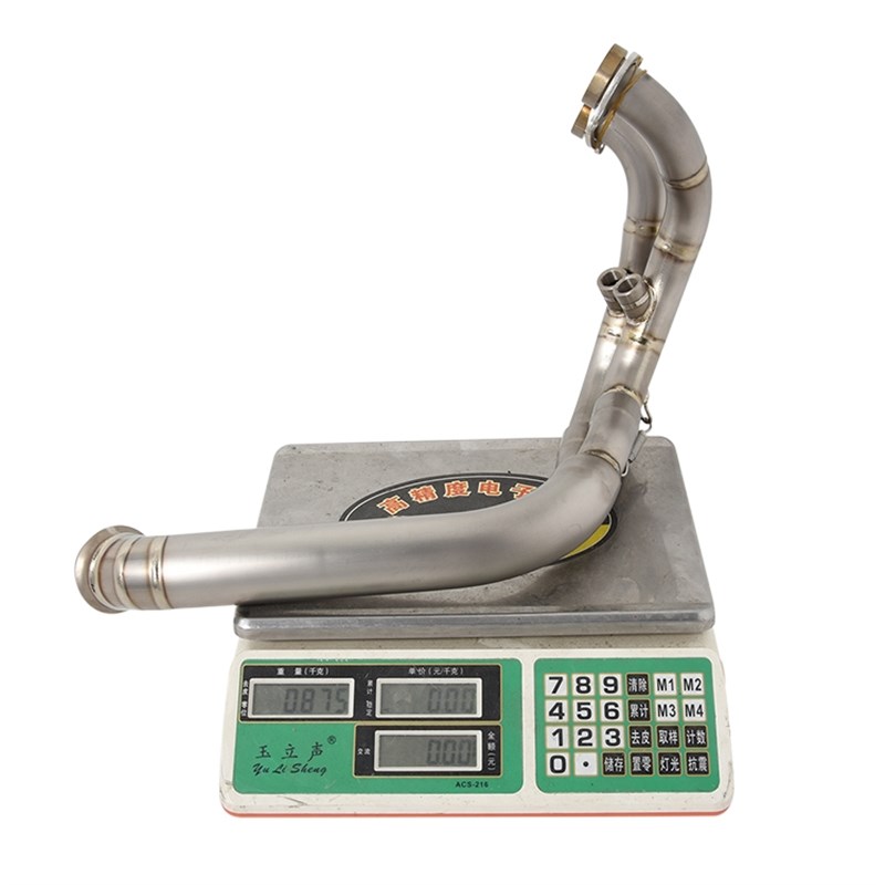 适用摩托车KTM DUKEo 790 890钛合金前段KTM 790ADV弯管中段排气