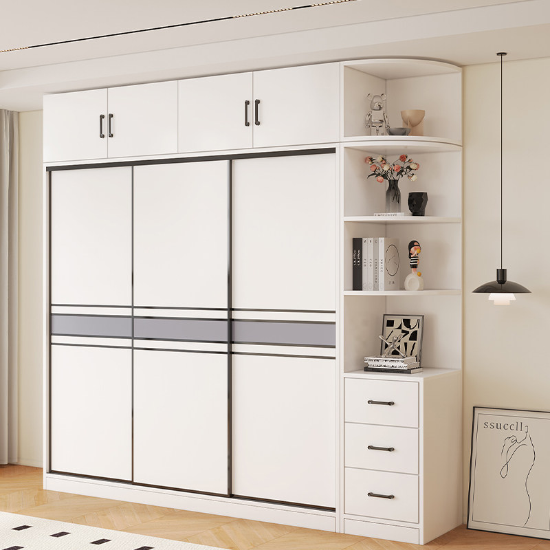 衣柜家用卧室出租房用新款2024爆款定制衣橱儿童推拉门实木柜子,住宅家具,独立衣柜,淘宝优惠券,粉丝福利购,淘宝优惠卷