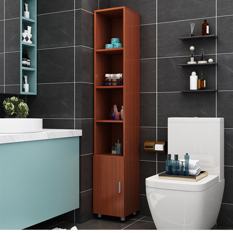 定制卫生间落地防水防潮角柜夹缝C收纳浴室边柜子储物柜窄柜置物