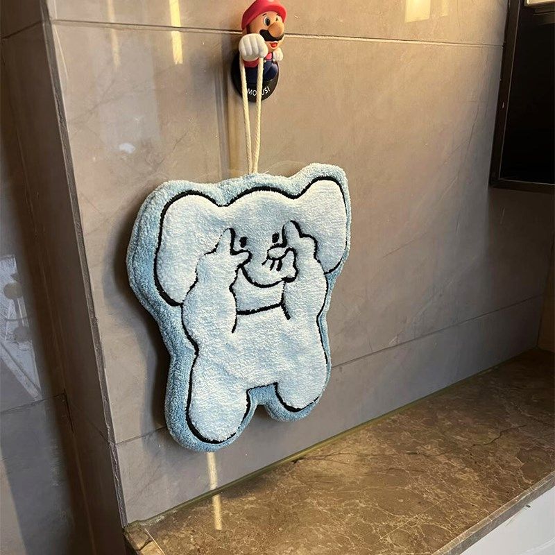 笔耶小狗擦手巾挂式可爱超强吸水加厚毛巾手帕不发臭厨房卫生间,居家布艺,毛巾/面巾,淘宝优惠券,粉丝福利购,淘宝优惠卷