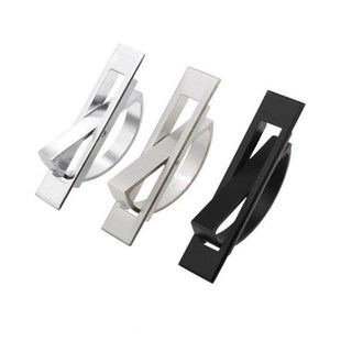 L115隐形把手 不锈钢旋转拉手XAC22 L100 锌合金榻榻米拉手