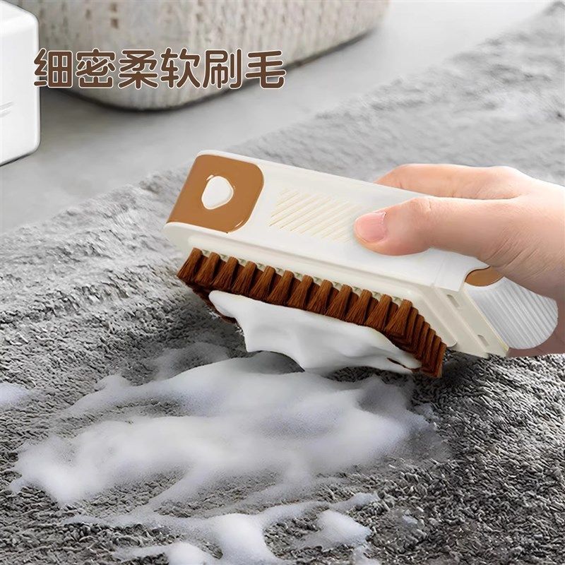 多功能刷子肥皂起泡盒家用免手搓洗衣洗鞋专用刷子自带香皂收纳盒,家庭/个人清洁工具,衣物刷,淘宝优惠券,粉丝福利购,淘宝优惠卷