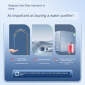 RO膜 适配安吉尔J3458 ROC60家用反渗透净水器PPC C2全套滤芯301