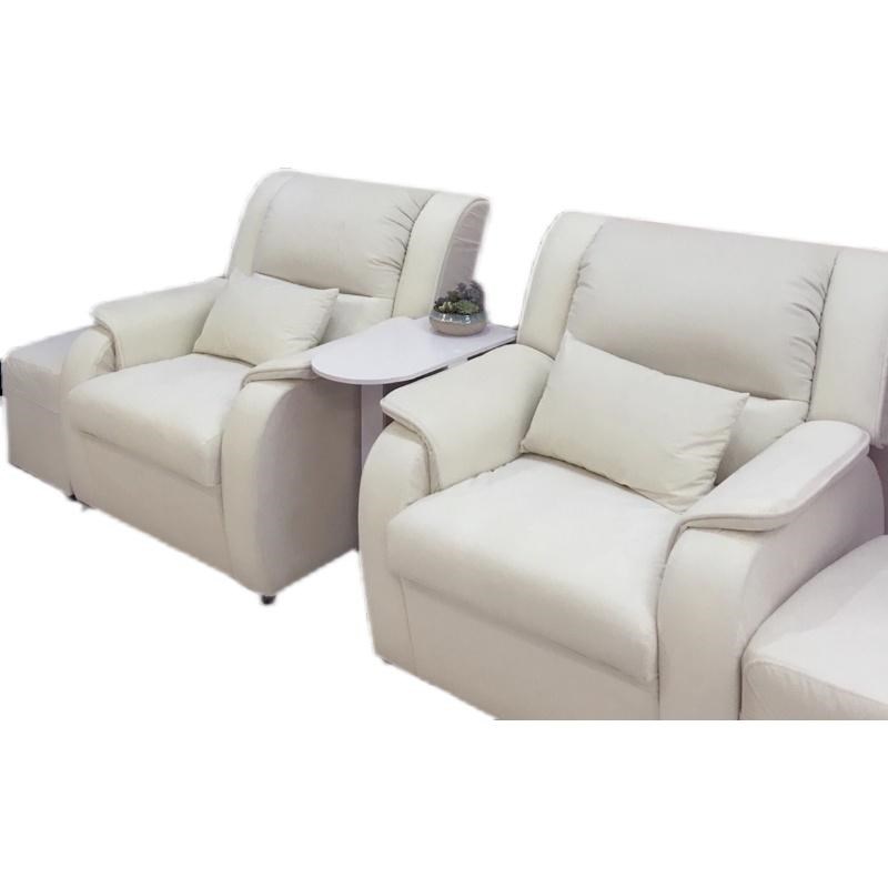 美甲沙发椅子按摩足浴足疗修脚洗脚店沐足美容美睫采耳可躺电动床