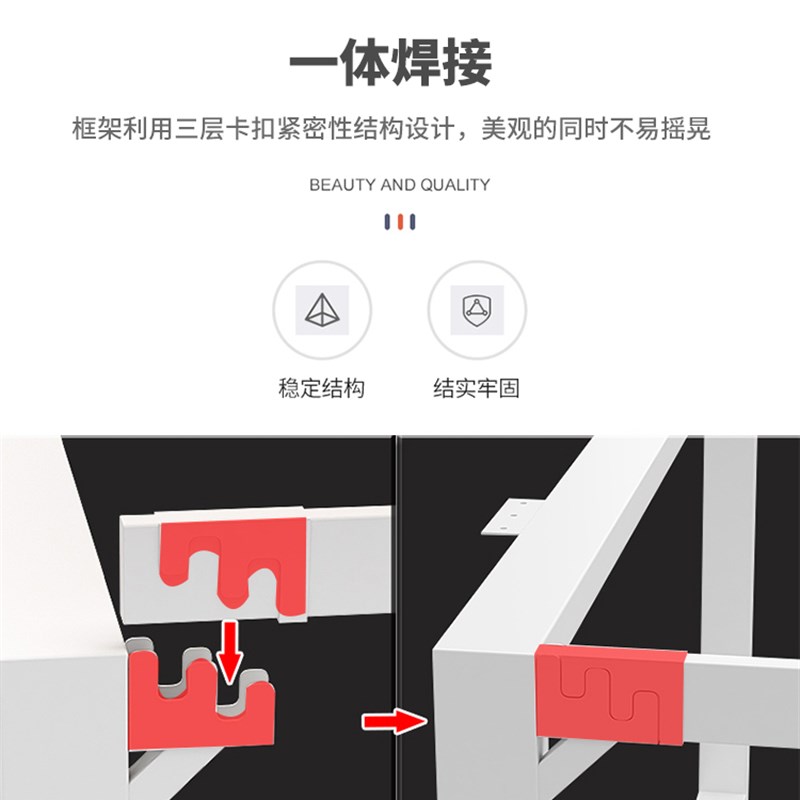 职员办公桌c椅组合电脑桌子办公室员工四4六6八8人工作位简约现代