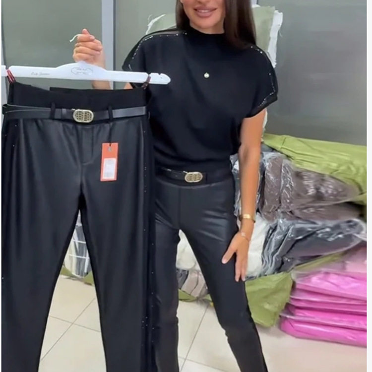womenclothes新款美式PU