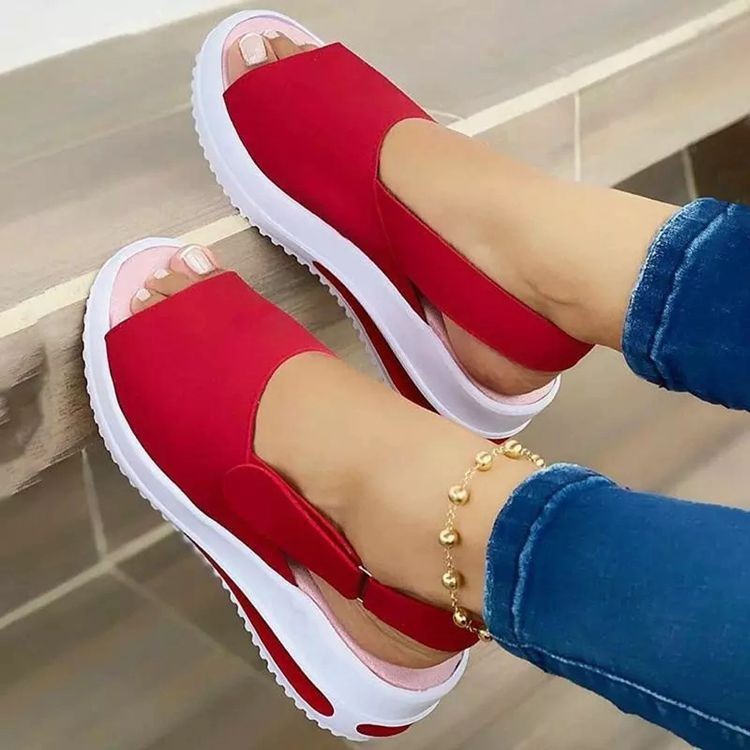 shoeswomen外贸大码鱼嘴