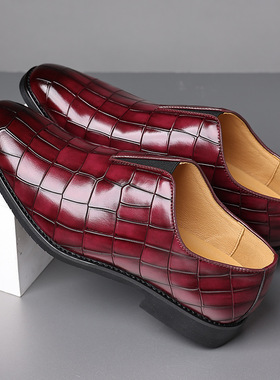 shoesformen跨境石头纹
