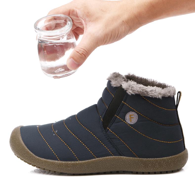 shoesformen防水雪地靴
