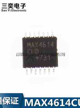 原装正品 MAX4614CUD MAX4614CUD+T TSSOP-14贴片 模拟开关芯片IC