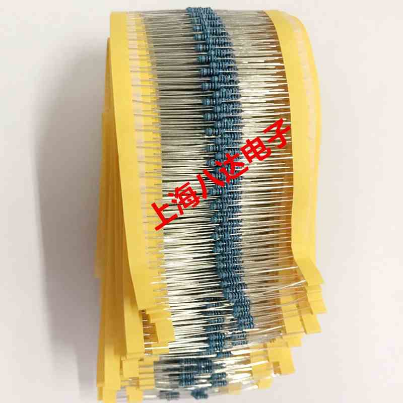 电阻 1/4W 0R 0欧  直插 碳膜电阻  全新1000只15元