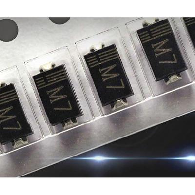 整盘 M7 4*2.5MM 二极管1A1000V SMA 贴片1N4007 2000只/盘