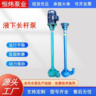 NL立式泥浆泵切割抽粪机污水污泥杆泵抽泥砂泵清淤液下吸沙泵防爆