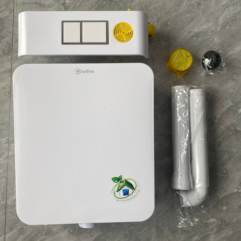 闻洲工程蹲便器水箱节能大冲力通用型冲水箱挂墙式6毫米加厚箱体