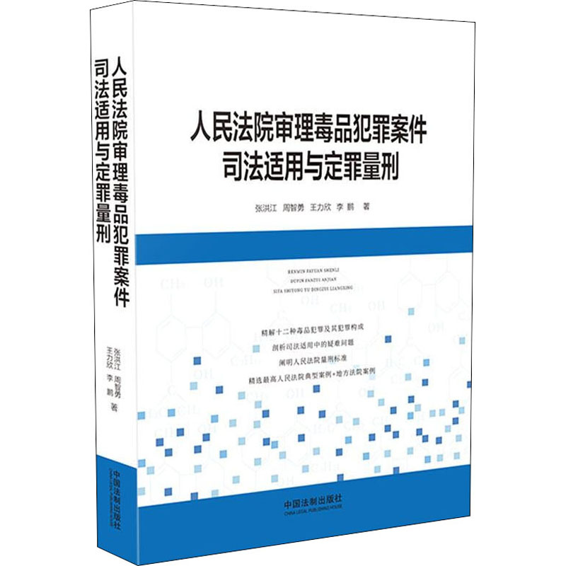 人民法院审理毒品犯罪案件司法适用与定罪量刑 张洪江 等 著