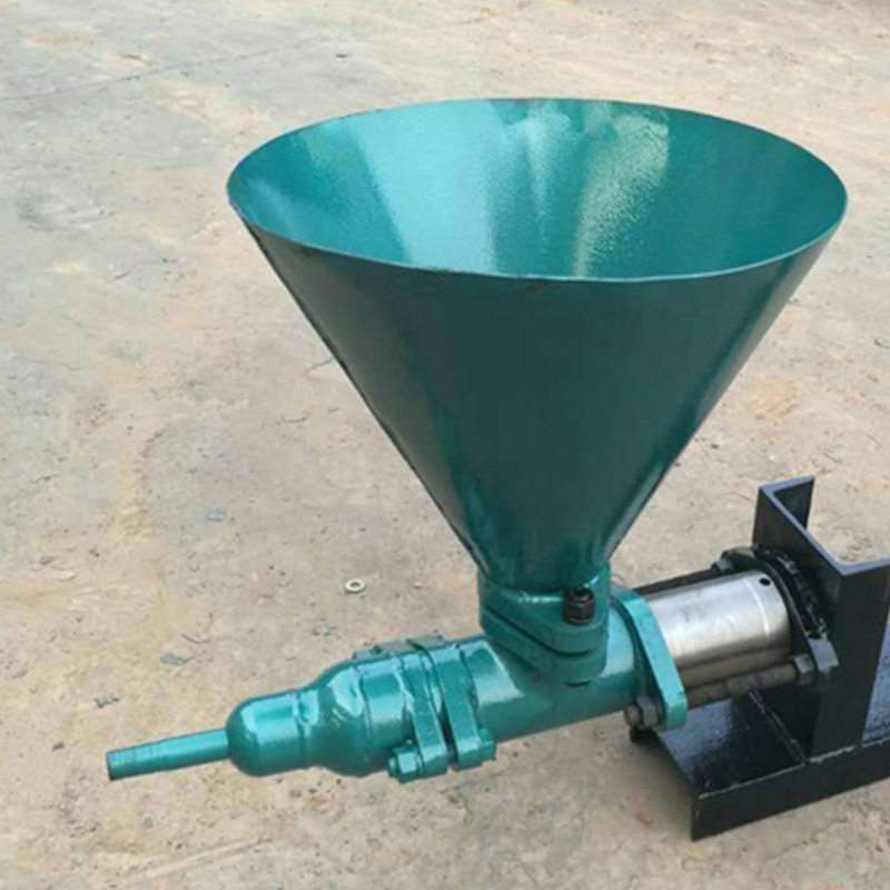 小型手动注浆机 活塞式隧道水泥浆灌浆机 便携式人工打灰浆泵