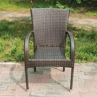 户外餐椅桌藤椅三件套椅子露天休闲藤制阳台小茶几PE庭院大藤编