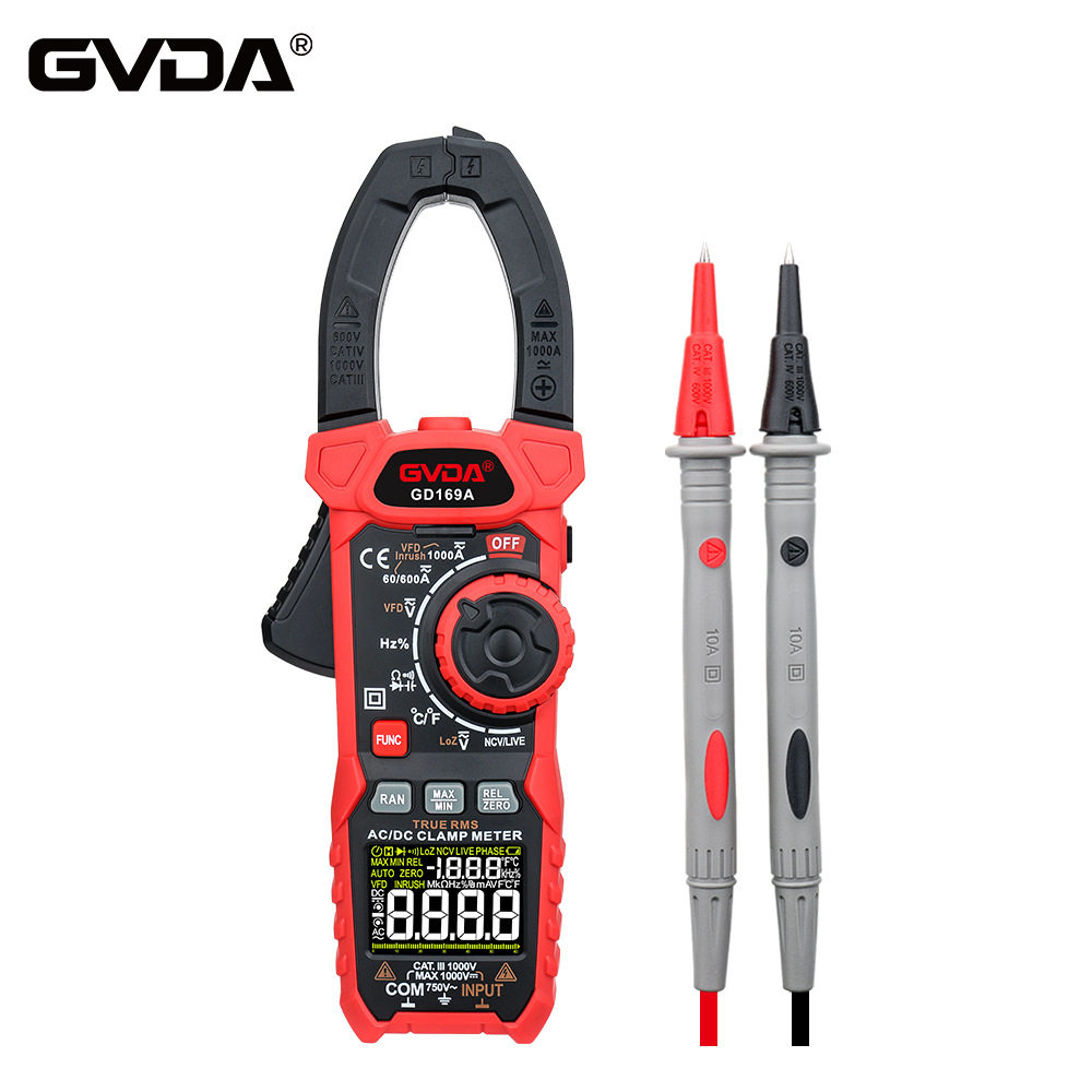 GVDA钳形表1000A交直流多功?