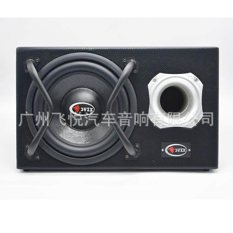 10寸有源梯形低音柜车载音响重低音炮有源带功放