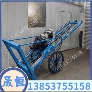 立柱光伏引孔机380/220V电动手推式打桩机支架地基房屋打桩机