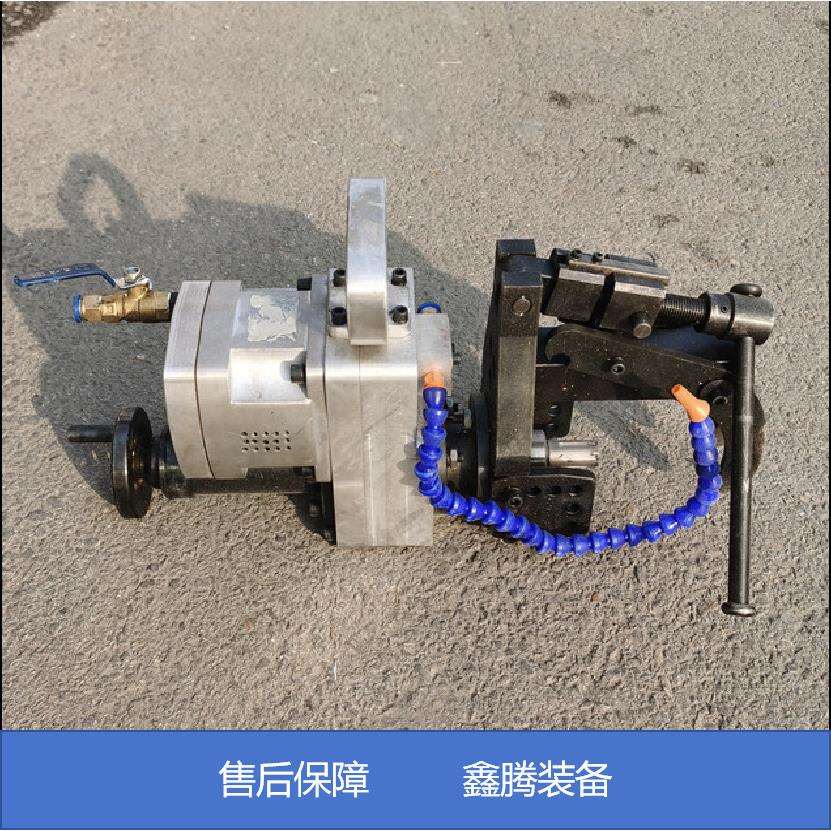 鑫腾气动钢轨钻孔机ZGQ1806风动钢轨钻孔气动轻轨空心钻钢轨钻