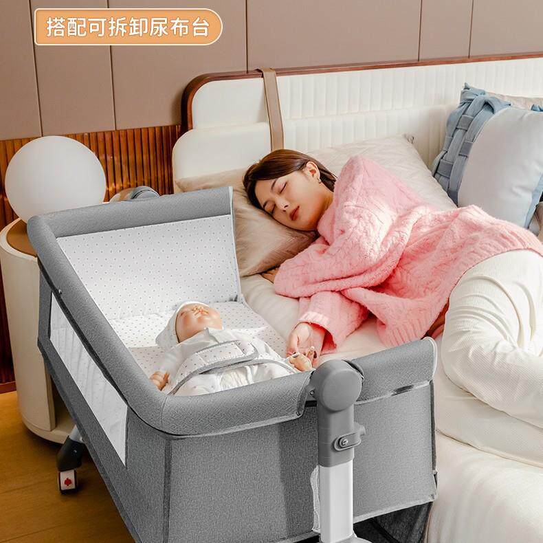 婴儿床拼接大床宝宝摇床儿童摇篮床多功能婴儿睡床便携式新生儿床
