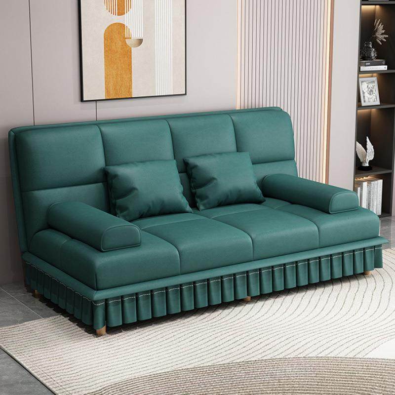 多功能折叠沙发床两用小户型简约猫抓皮家用客厅公寓懒人可躺可睡