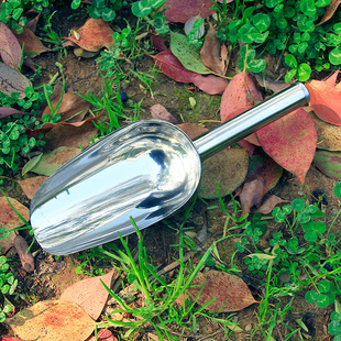 小铲子多肉取土铲小料铲园艺工具户外沙滩玩沙儿童挖养花不锈钢铲