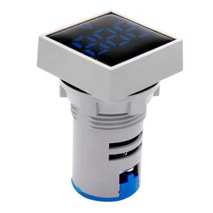 数显电压表指示灯方形迷你数字AC24V 500V通用交流电压表头AC220V