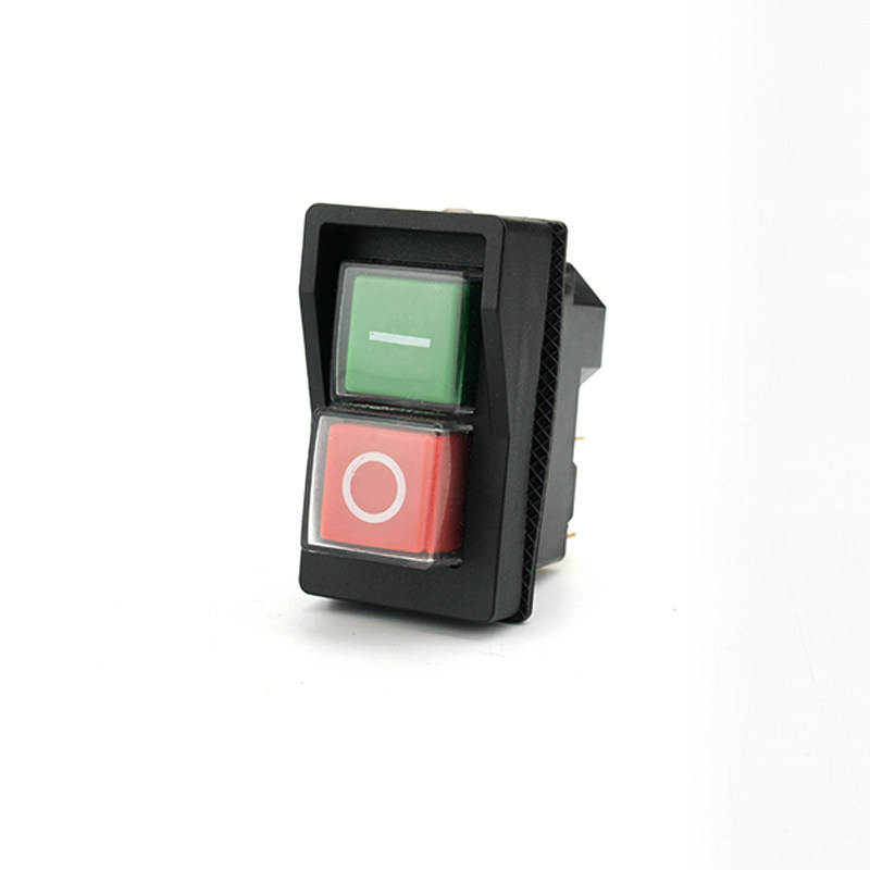 电磁开关磁力开关 KLD-28A 220v按钮开关 切片机开关