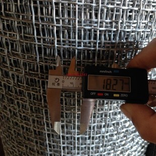 热镀锌钢丝网编织轧花网羊床垫底漏粪养猪底网砂石料矿山筛网加粗