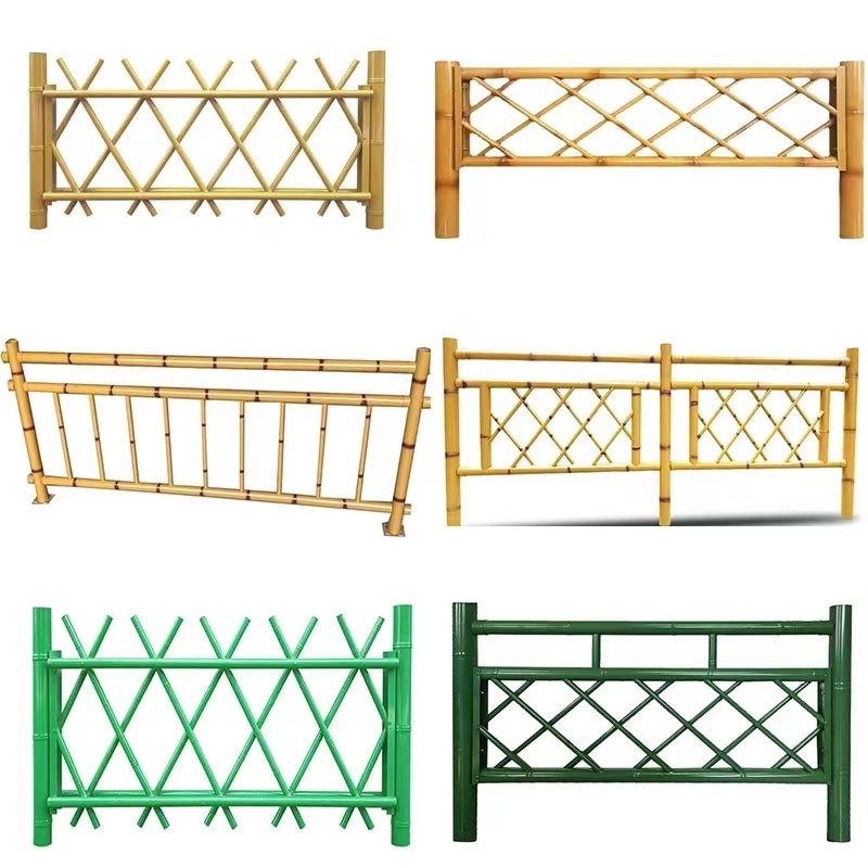 不锈钢仿竹护栏乡村道路绿化草坪竹篱笆栅栏庭院菜园围栏菜地栏杆,搬运/仓储/物流设备,机械式停车设备（立体停车库）,淘宝优惠券,粉丝福利购,淘宝优惠卷