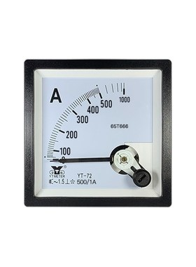 CP72 /1A交流电流表20/30/50/75/100/150/1A指针ACsq72 dh72 be72