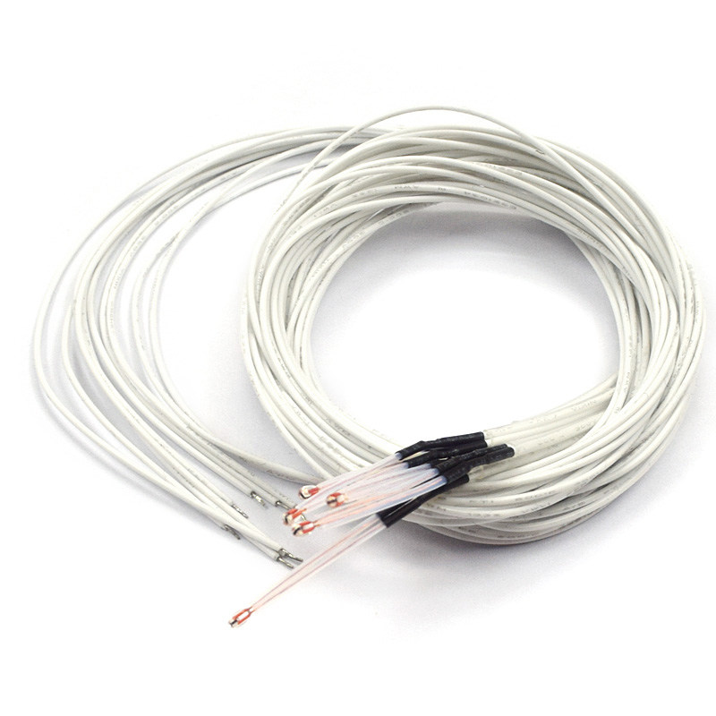 热敏电阻 3D打印机 NTC 温度传感器 单端玻封 1% 100K 3950