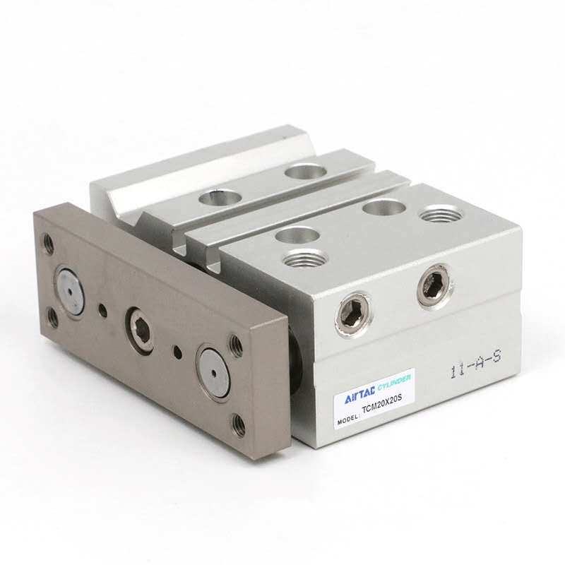 亚德客气动三轴气缸TCM12X10X20X30X40X50X60X70X75X80X90X100S