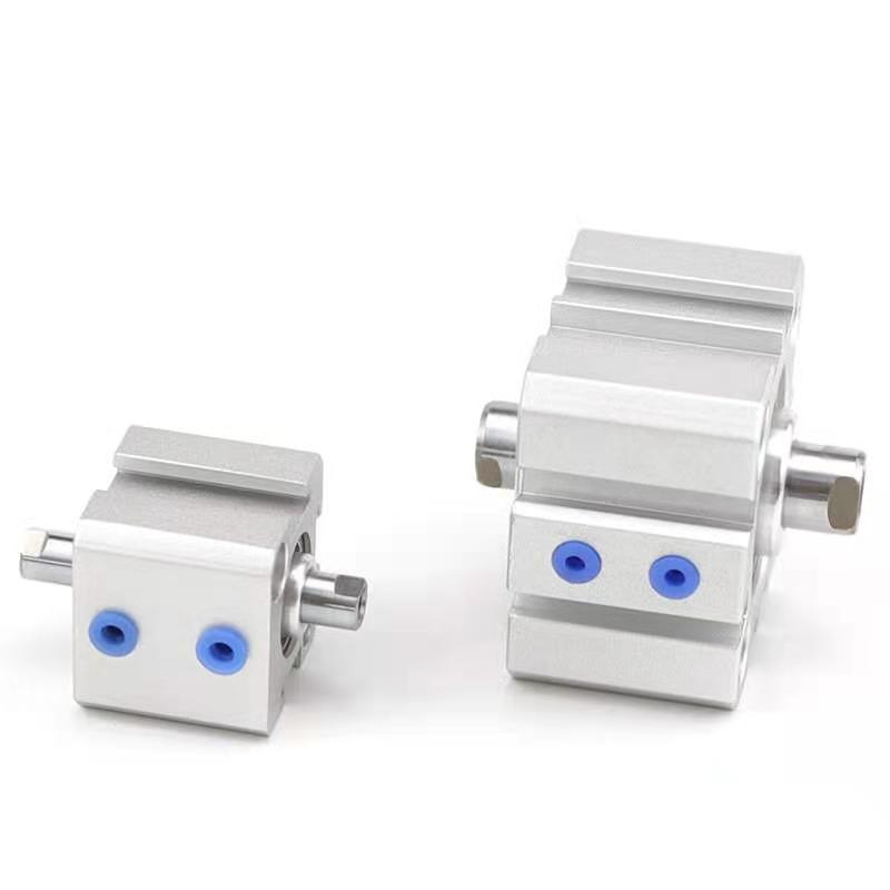 双出薄型气缸SDAD16X5X10X15X20×25×30X40X50-S-B外