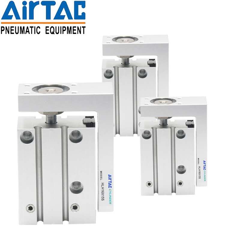 亚德客侧轨滑台气缸HLH6/10X5X10X15X20/25/30/40/50S