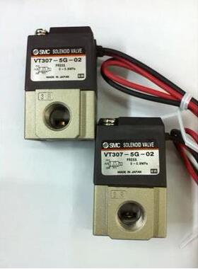 SMC 真空电磁阀VT307V-01-02 24V 12V 110V-3G-4G-5G-6G 220V