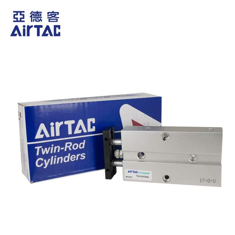 原装亚德客双轴气缸TN10X10X20X25X30X35X40X50x75x100S