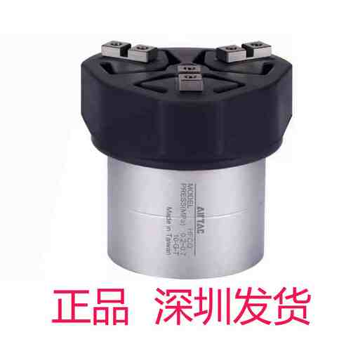 亚德客气动手指HFCQ16原装正品HFCQ20平行开闭中空型三爪HFCQ25