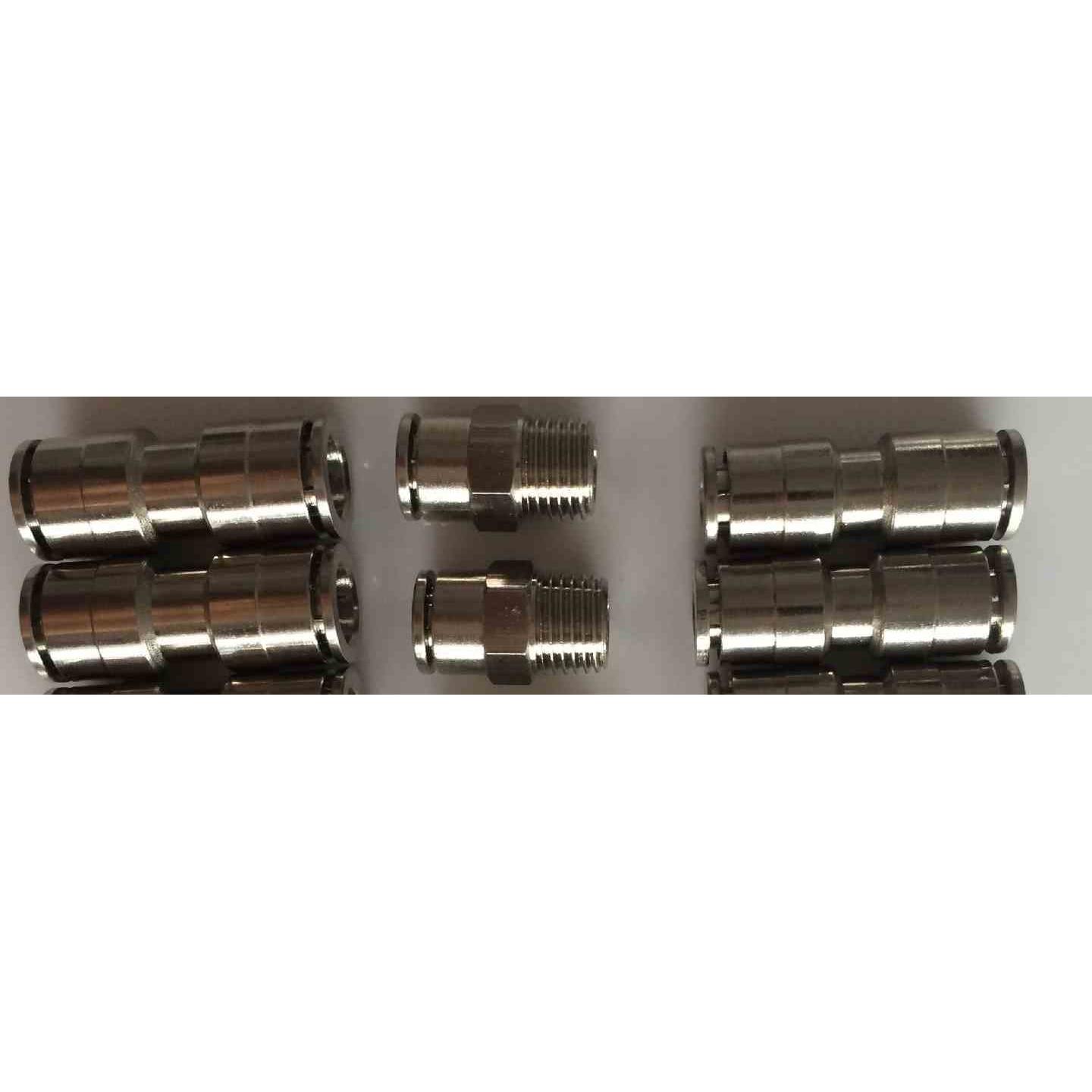 亚德客APCT接头APCT4 6 8 10 12-M5-01-02-03-04全铜螺纹直通