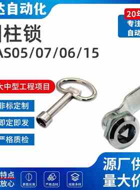 XAS05/07/06/15/16/17/25/26/27-N/A/B 不锈钢304 锌合金 圆柱锁