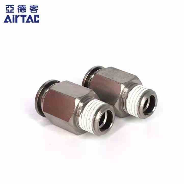 亚德客全铜直通快插BPC6-01/6-02/8-02/8-03/8-04/10-02/12-04